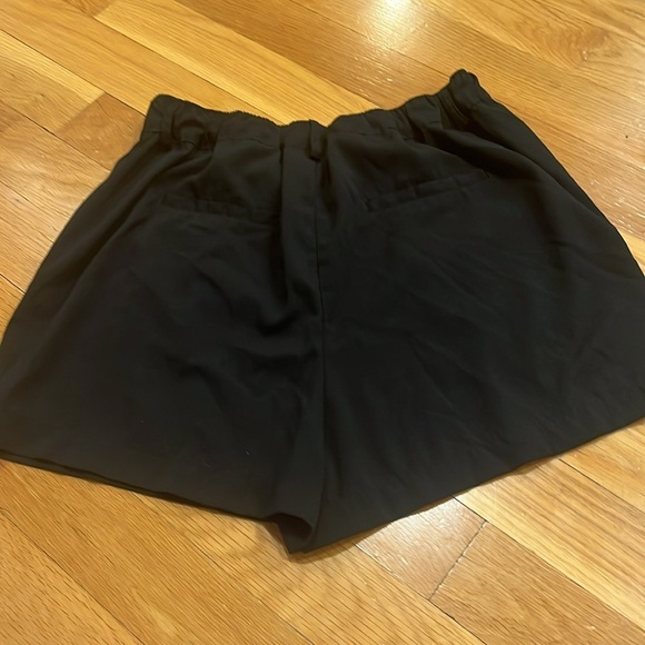 a.new day women’s black 100% polyester shorts size large . - Picture 8 of 10